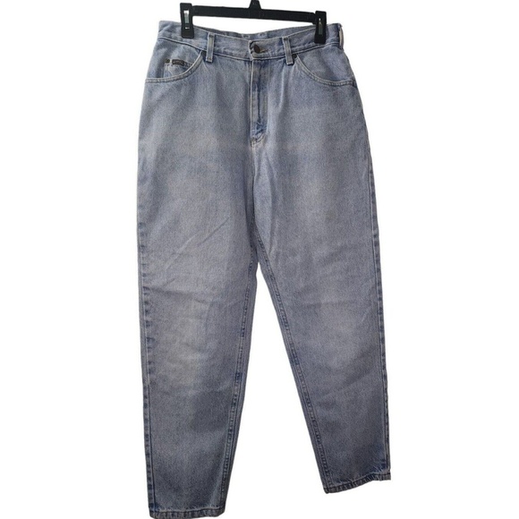 Riders by Lee Denim - Riders Mom Jeans High Waist Relaxed Fit Denim Blue Jeans Size